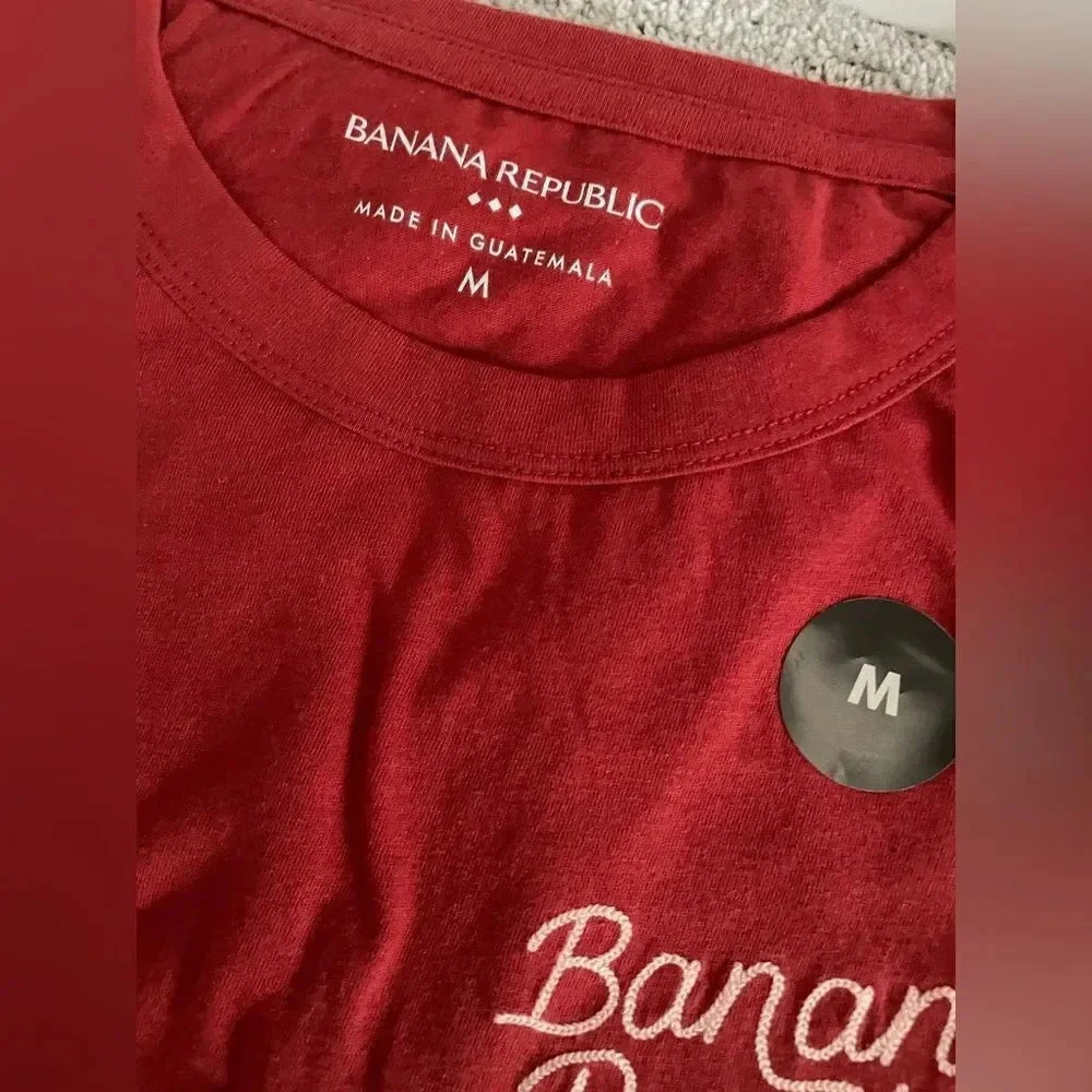 Banana Republic Crochet Letters Tee - Picture 6 of 6